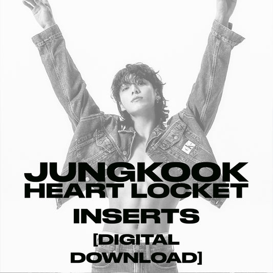 JUNGKOOK HEART LOCKET INSERTS [DIGITAL DOWNLOAD]